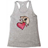 bunny rabbit love Racerback Tank