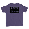 Delta Gamma Black Youth Tee