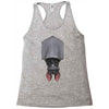 perfectly upside down Racerback Tank