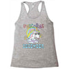 unicorns are born in december cute unicorn Racerback Tank