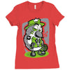 bird and money Ladies Fitted T-Shirt