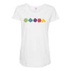 dungeons and dragons die hit Maternity Scoop Neck T-shirt