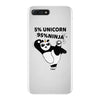 5 Percent Unicorn 95 Percent Ninja iPhone 7 Plus Case