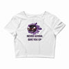 rick gastly Crop Top