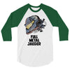 full metal jaeger 3/4 Sleeve Shirt