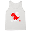 funny dino Tank Top