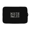 math rules Laptop sleeve