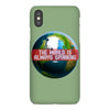 the world is always spinnin iPhoneX