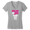 Kiss My Class Goodbye 2015 New Women's V-Neck T-Shirt