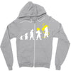 goku evolution Zipper Hoodie