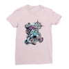 summer cthulhu Ladies Fitted T-Shirt