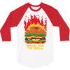 burger fever 3/4 Sleeve Shirt