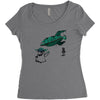 force lift Women's Triblend Scoop T-shirt