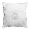 paw pun for pet lovers Throw Pillow