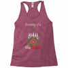 dreaming of a white christmas Racerback Tank