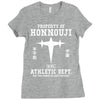 Property Of Honnouji Athletics Dept. Ladies Fitted T-Shirt