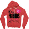 best friends forever Zipper Hoodie