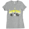 new dad Ladies Fitted T-Shirt