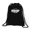 nbc psych fist bump Drawstring Bags