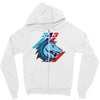 m 343 horses power Zipper Hoodie