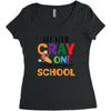 Get Your Cray On It's Last Day Of School Women's Triblend Scoop T-shirt