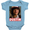 Dustin from Stranger Things Baby Onesie