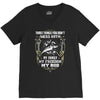 my family my freedom my rod V-Neck Tee