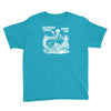 1955 old school hot rod outlaw gasser drag car blower Youth Tee
