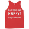 make someone happy Tank Top