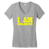 i am cologne Women's V-Neck T-Shirt