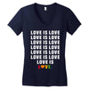 Love Is Love Women's V-Neck T-Shirt