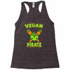 vegan pirate Racerback Tank