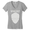 wwldd Women's V-Neck T-Shirt