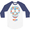 loco coco skul 3/4 Sleeve Shirt
