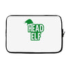 christmas head elf Laptop sleeve