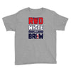red white and brew Youth Tee