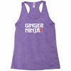ginger ninja Racerback Tank