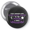I Love Someone with Gynecologic Cancer to The Moon and Back Pin-back button
