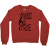 music lover Crewneck Sweatshirt