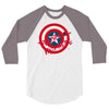 deadpool was here (captain america) 3/4 Sleeve Shirt