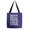 best papa ever Tote Bags