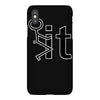 fk it funny college party iPhoneX Case
