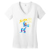 skeletour 83 Women's V-Neck T-Shirt