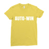 auto win Ladies Fitted T-Shirt