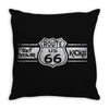 get your route us 66 kicks Throw Pillow