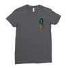 Pineapple Bomb Pocket Ladies Fitted T-Shirt