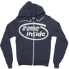 drummer inside Zipper Hoodie