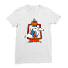 camping (2) Ladies Fitted T-Shirt
