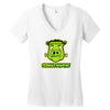 frankenspig Women's V-Neck T-Shirt