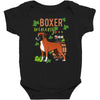 boxer wining Baby Bodysuit